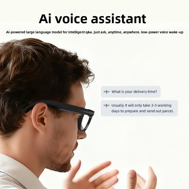 GL02 AI Smart Glasses — 13MP c - Smart Glasses Lens 评论和价格