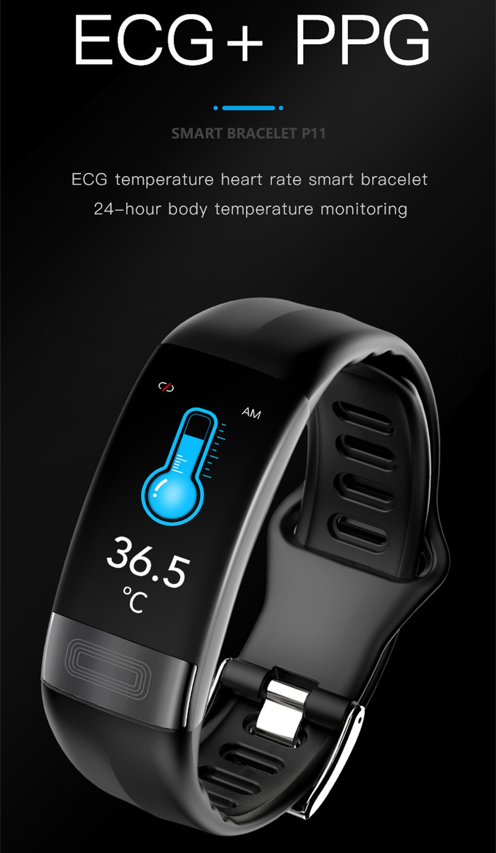 Sport Bracelet Healthy Watch E - Fall Detection Watch 评论和价格
